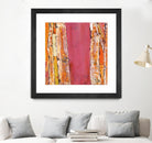Where the Sun Sleeps II by Kellie Day on GIANT ART - orange abstract