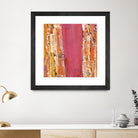 Where the Sun Sleeps II by Kellie Day on GIANT ART - orange abstract