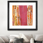 Where the Sun Sleeps II by Kellie Day on GIANT ART - orange abstract