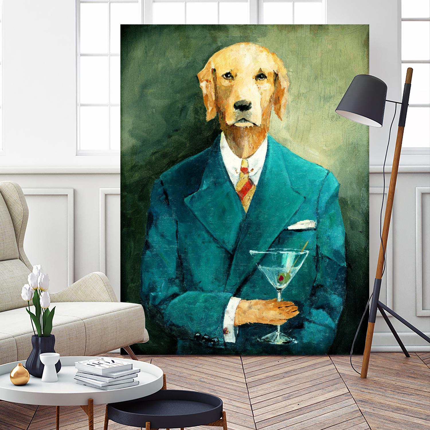 John Steinbark by Avery Tillmon on GIANT ART - grey animals