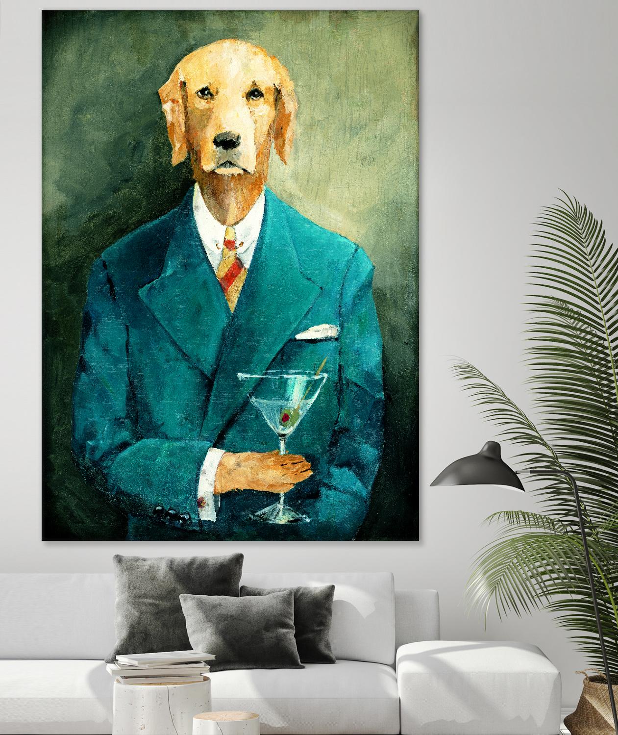 John Steinbark by Avery Tillmon on GIANT ART - grey animals