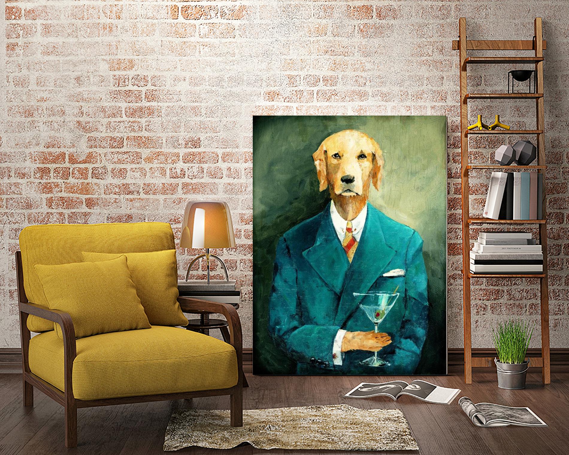 John Steinbark by Avery Tillmon on GIANT ART - grey animals