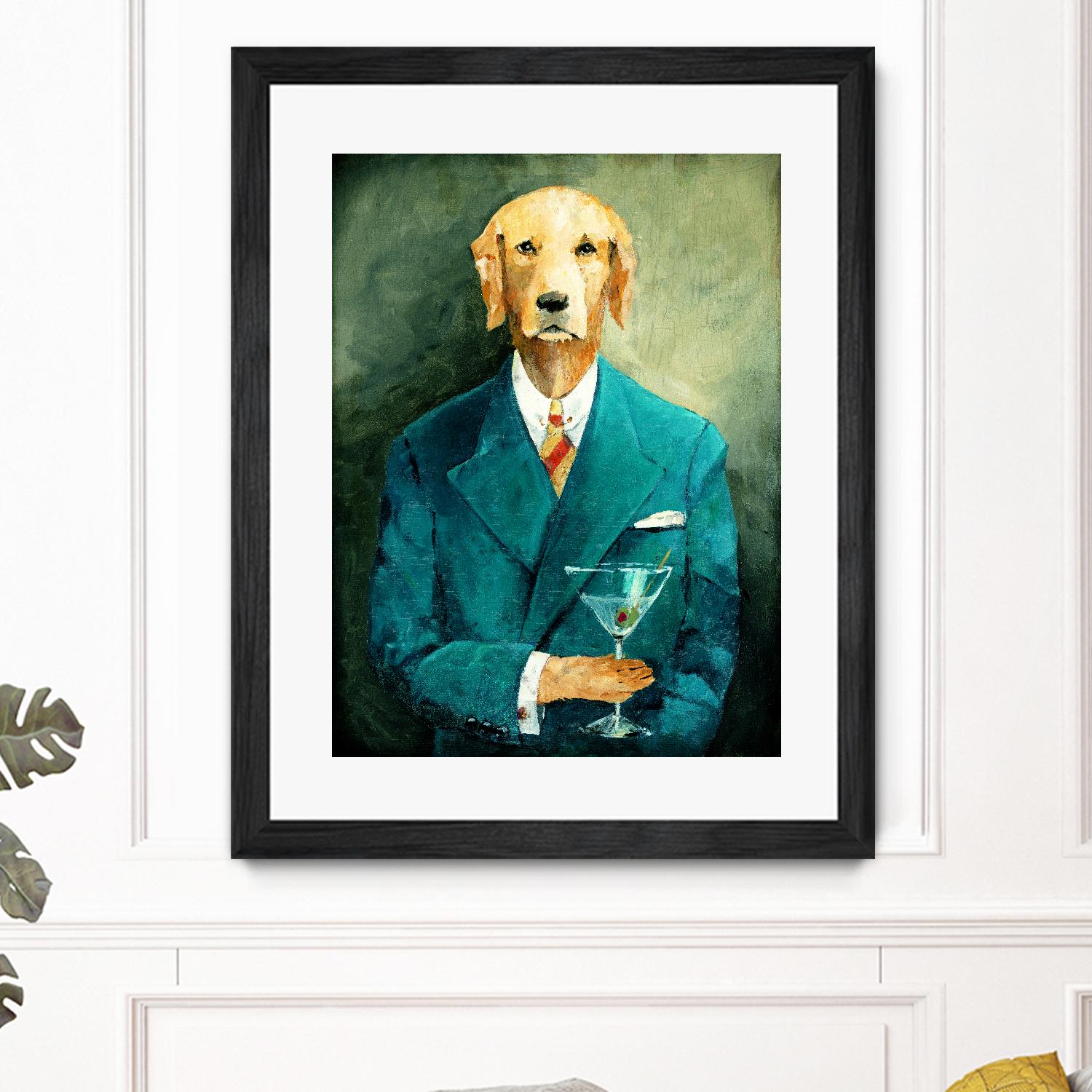 John Steinbark by Avery Tillmon on GIANT ART - grey animals