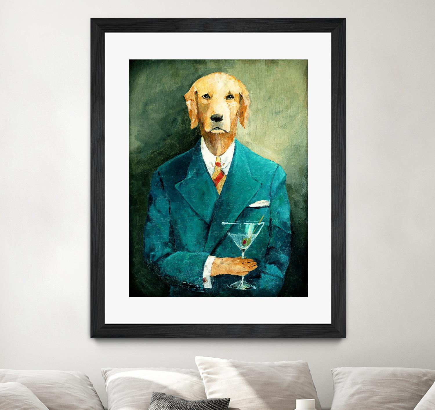 John Steinbark by Avery Tillmon on GIANT ART - grey animals