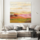 Fields in May II by Silvia Vassileva on GIANT ART - green abstract