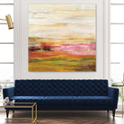 Fields in May II by Silvia Vassileva on GIANT ART - green abstract