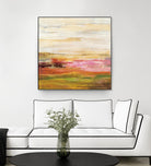 Fields in May II by Silvia Vassileva on GIANT ART - green abstract