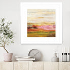 Fields in May II by Silvia Vassileva on GIANT ART - green abstract