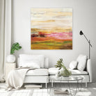 Fields in May II by Silvia Vassileva on GIANT ART - green abstract