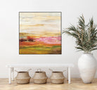 Fields in May II by Silvia Vassileva on GIANT ART - green abstract