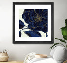 Indigo Garden II by Daphne Brissonnet on GIANT ART - beige floral