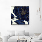 Indigo Garden II by Daphne Brissonnet on GIANT ART - beige floral