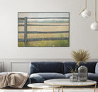 Edge of the Field by Elizabeth Urquhart on GIANT ART - grey landscape