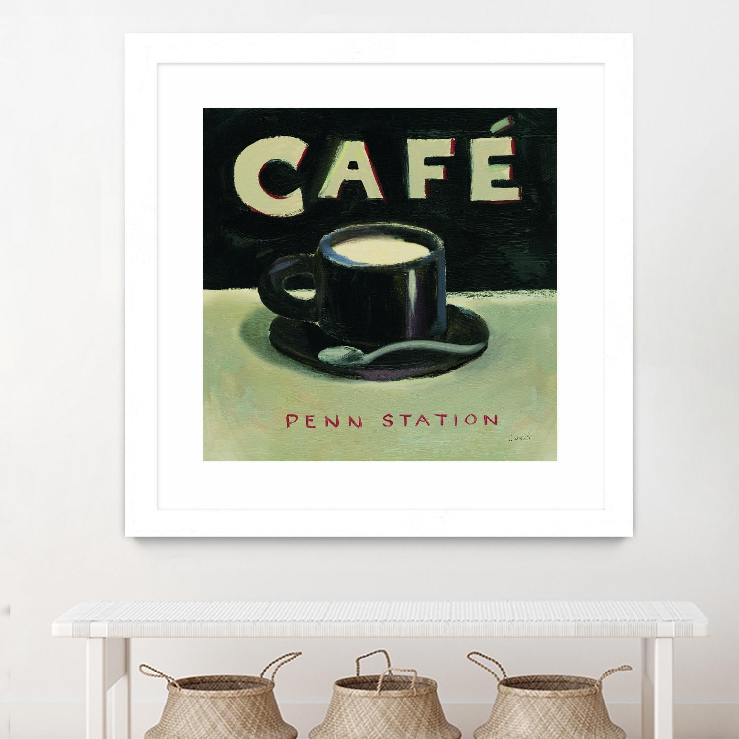 Coffee Spot I by James Wiens on GIANT ART - beige fruit-food-drink