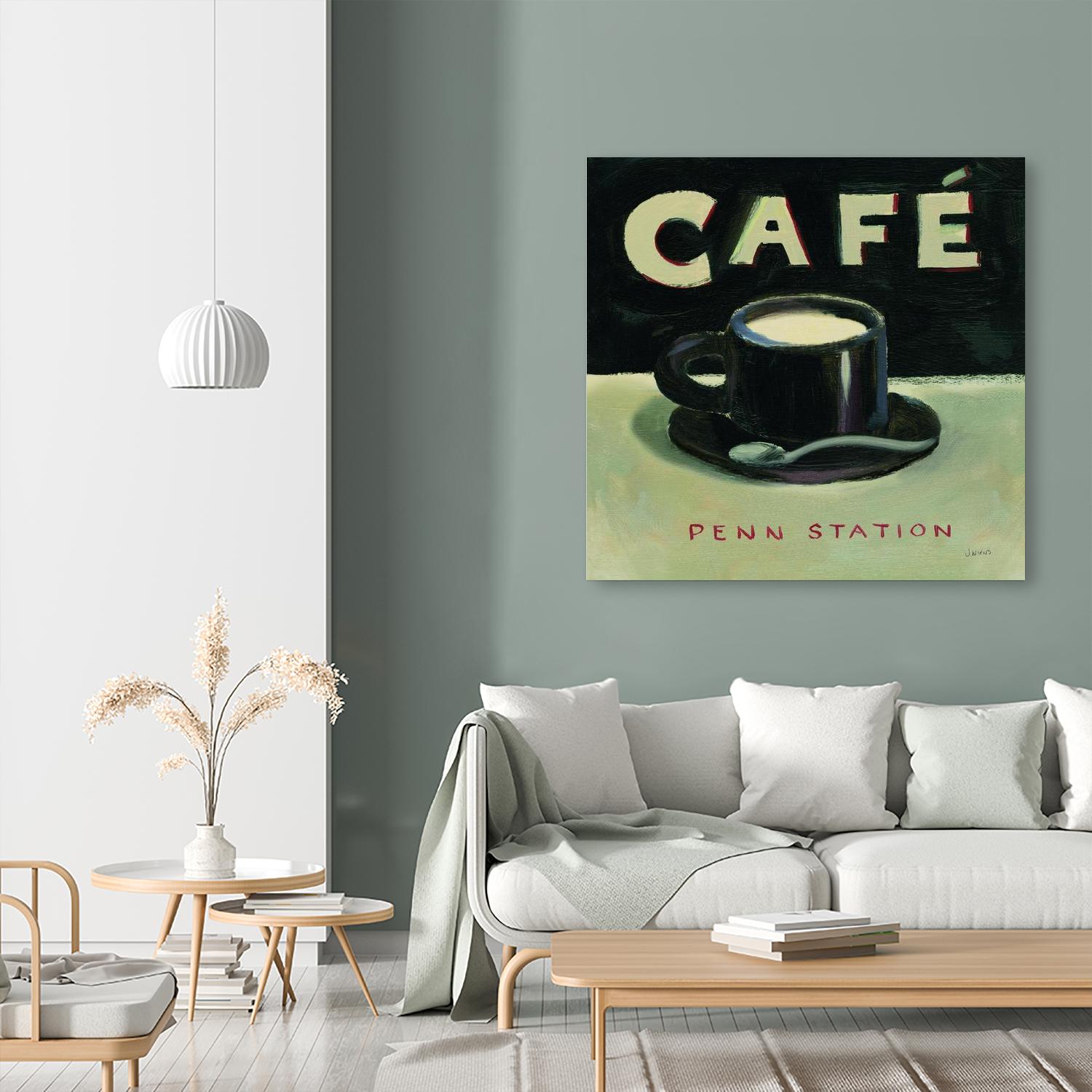 Coffee Spot I by James Wiens on GIANT ART - beige still life tasse de café