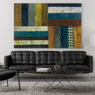 Juxtapose II by Cheryl Warrick on GIANT ART - orange abstract