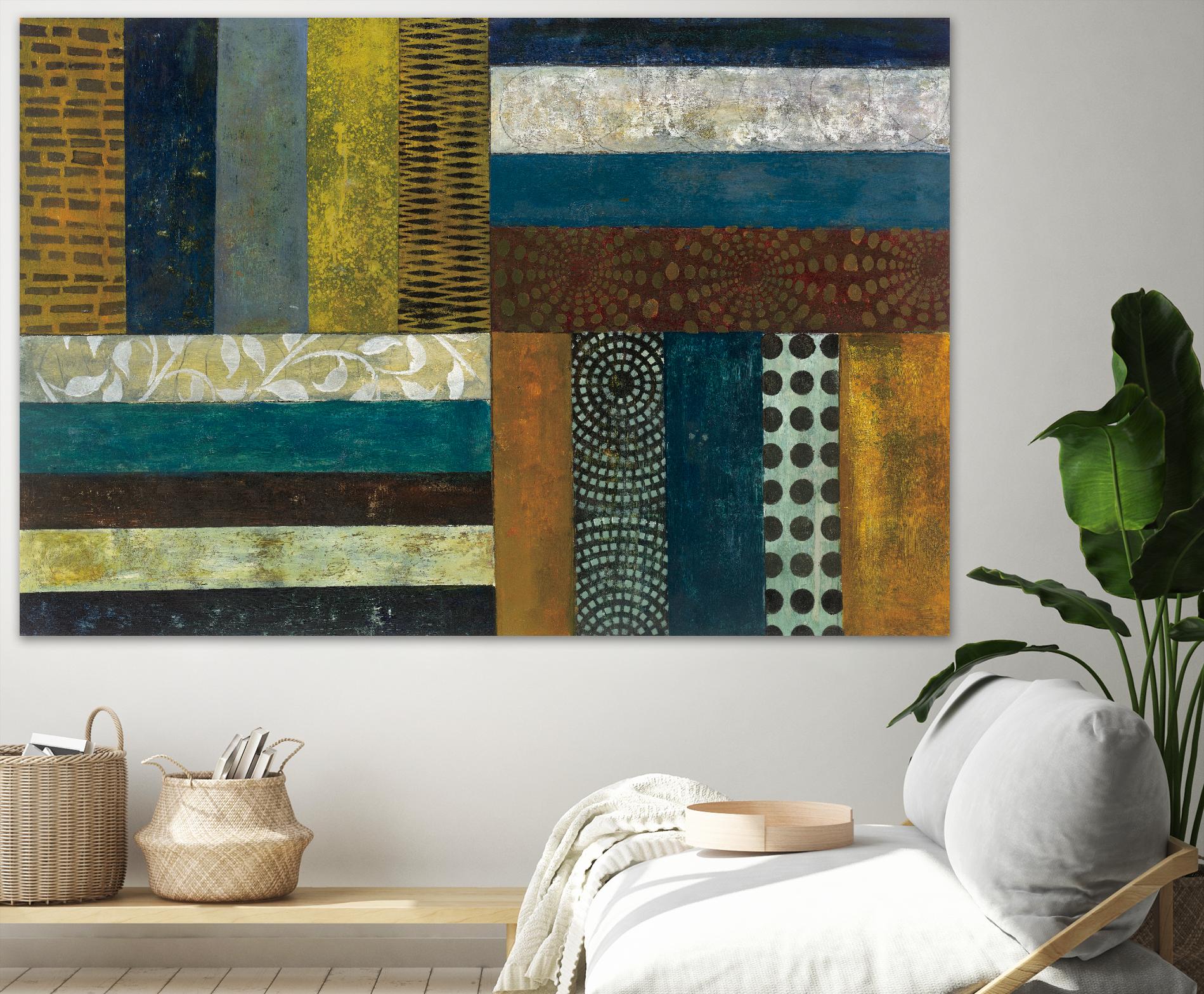 Juxtapose II by Cheryl Warrick on GIANT ART - orange abstract