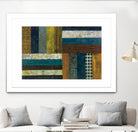 Juxtapose II by Cheryl Warrick on GIANT ART - blue shapes