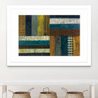 Juxtapose II by Cheryl Warrick on GIANT ART - blue shapes