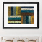 Juxtapose II by Cheryl Warrick on GIANT ART - blue shapes