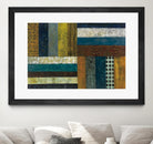 Juxtapose II by Cheryl Warrick on GIANT ART - blue shapes