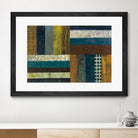 Juxtapose II by Cheryl Warrick on GIANT ART - blue shapes