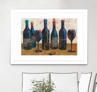 Wine Splash Light I by Wellington Studio on GIANT ART - blue fruit-food-drink
