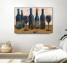 Wine Splash Light I by Wellington Studio on GIANT ART - blue fruit-food-drink