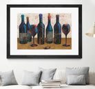 Wine Splash Light I by Wellington Studio on GIANT ART - blue fruit-food-drink
