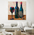 Wine Splash Light II by Wellington Studio on GIANT ART - blue fruit-food-drink