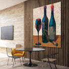 Wine Splash Light II by Wellington Studio on GIANT ART - blue fruit-food-drink