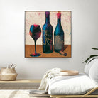 Wine Splash Light II by Wellington Studio on GIANT ART - blue fruit-food-drink