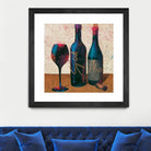 Wine Splash Light II by Wellington Studio on GIANT ART - blue fruit-food-drink