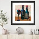 Wine Splash Light II by Wellington Studio on GIANT ART - blue fruit-food-drink