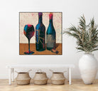 Wine Splash Light II by Wellington Studio on GIANT ART - blue fruit-food-drink