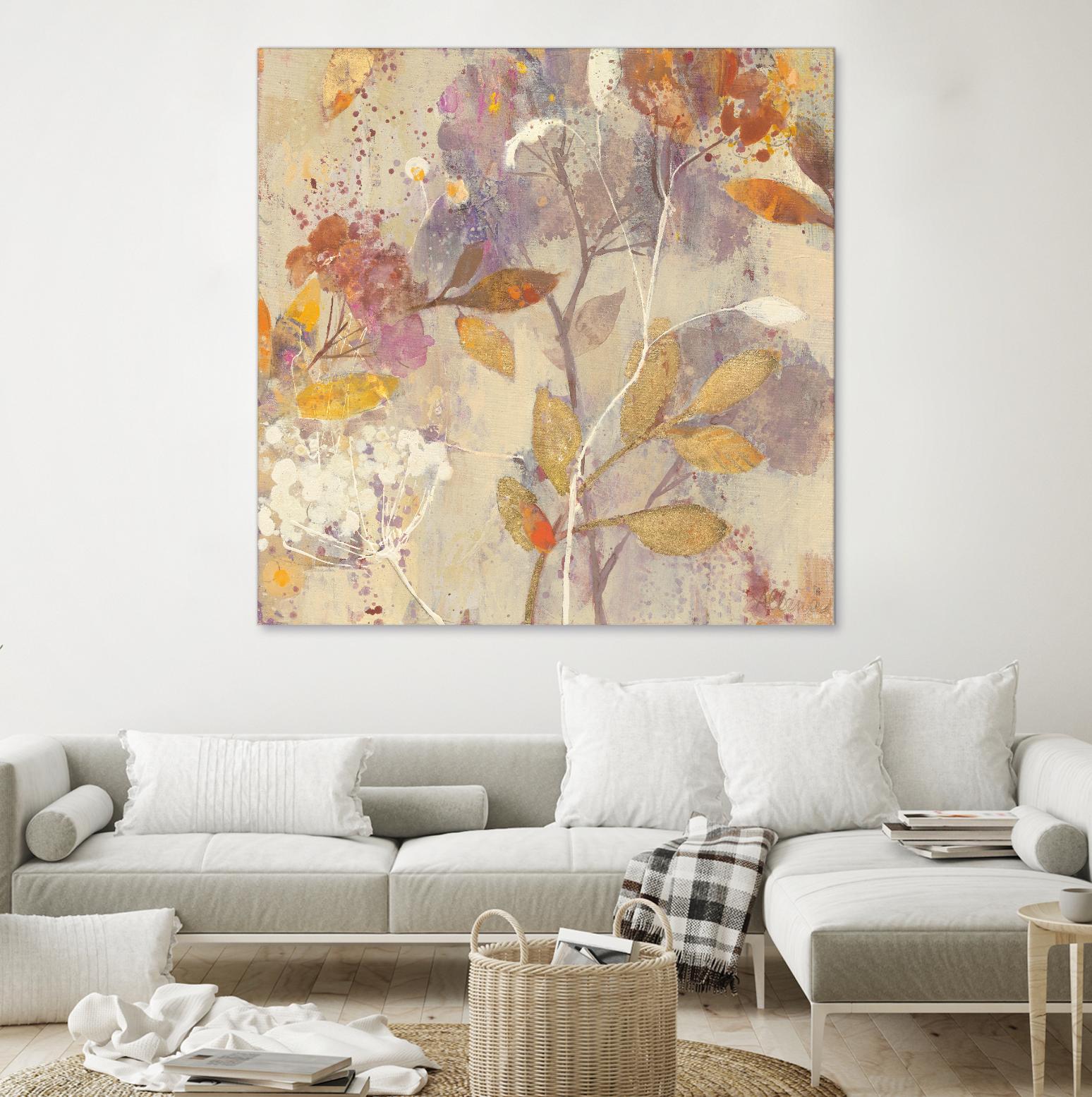 Autumn Botnanicals II by Albena Hristova on GIANT ART - red botany