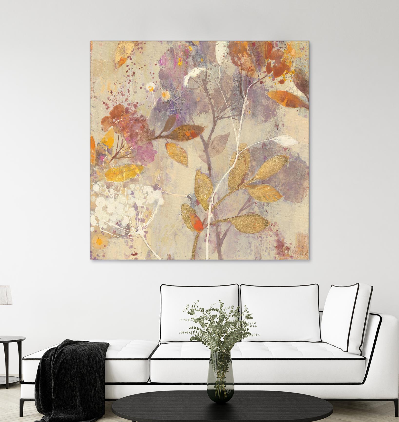 Autumn Botnanicals II by Albena Hristova on GIANT ART - red botany