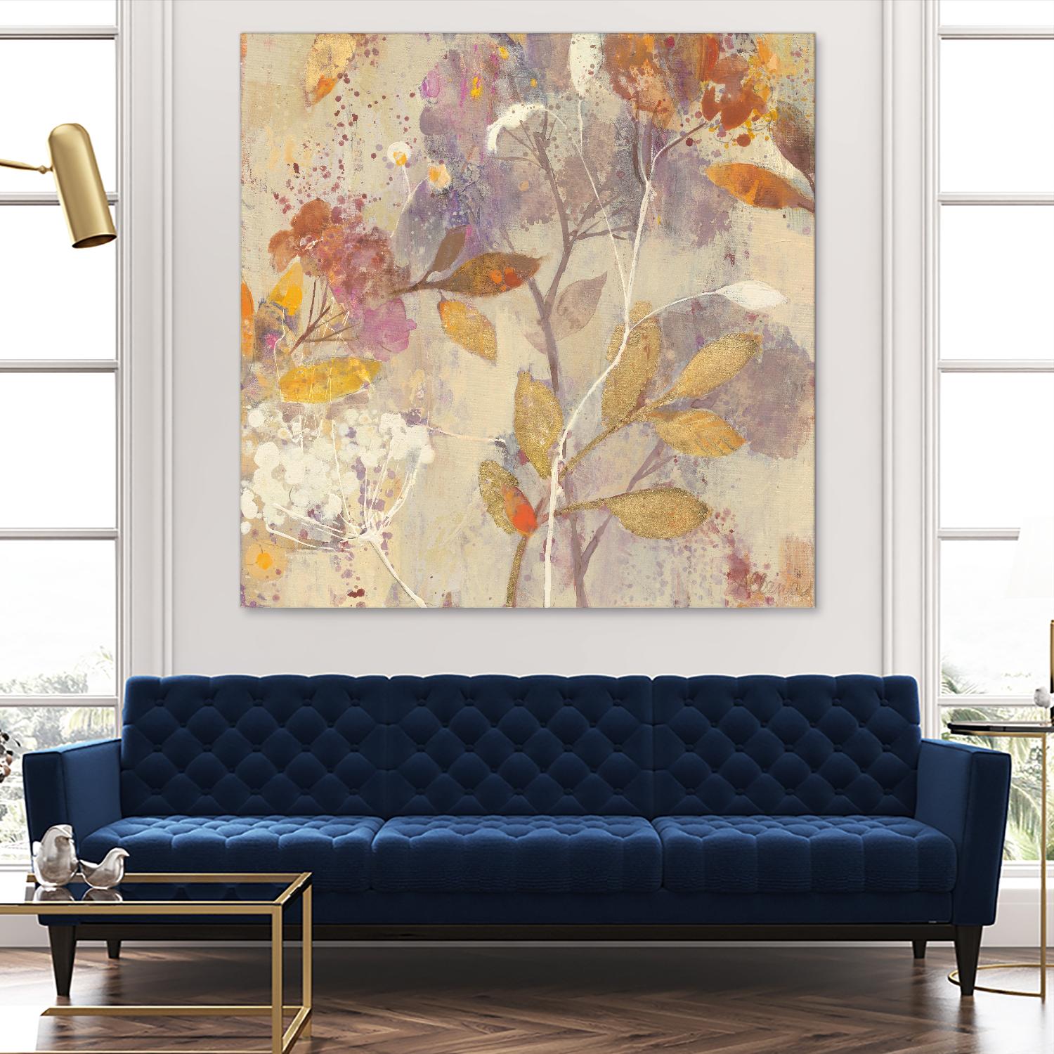 Autumn Botnanicals II by Albena Hristova on GIANT ART - red botany