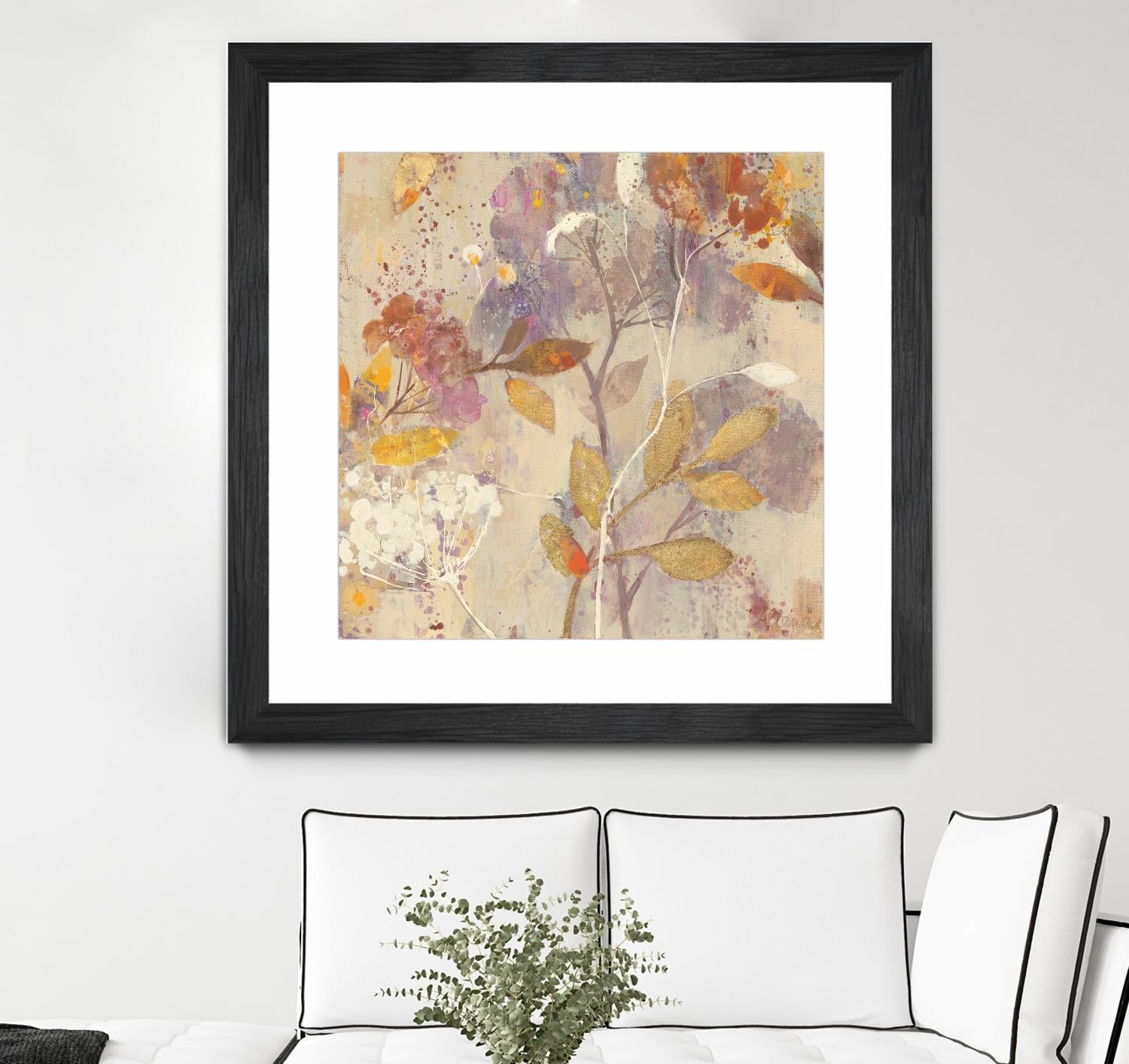 Autumn Botnanicals II by Albena Hristova on GIANT ART - red botany