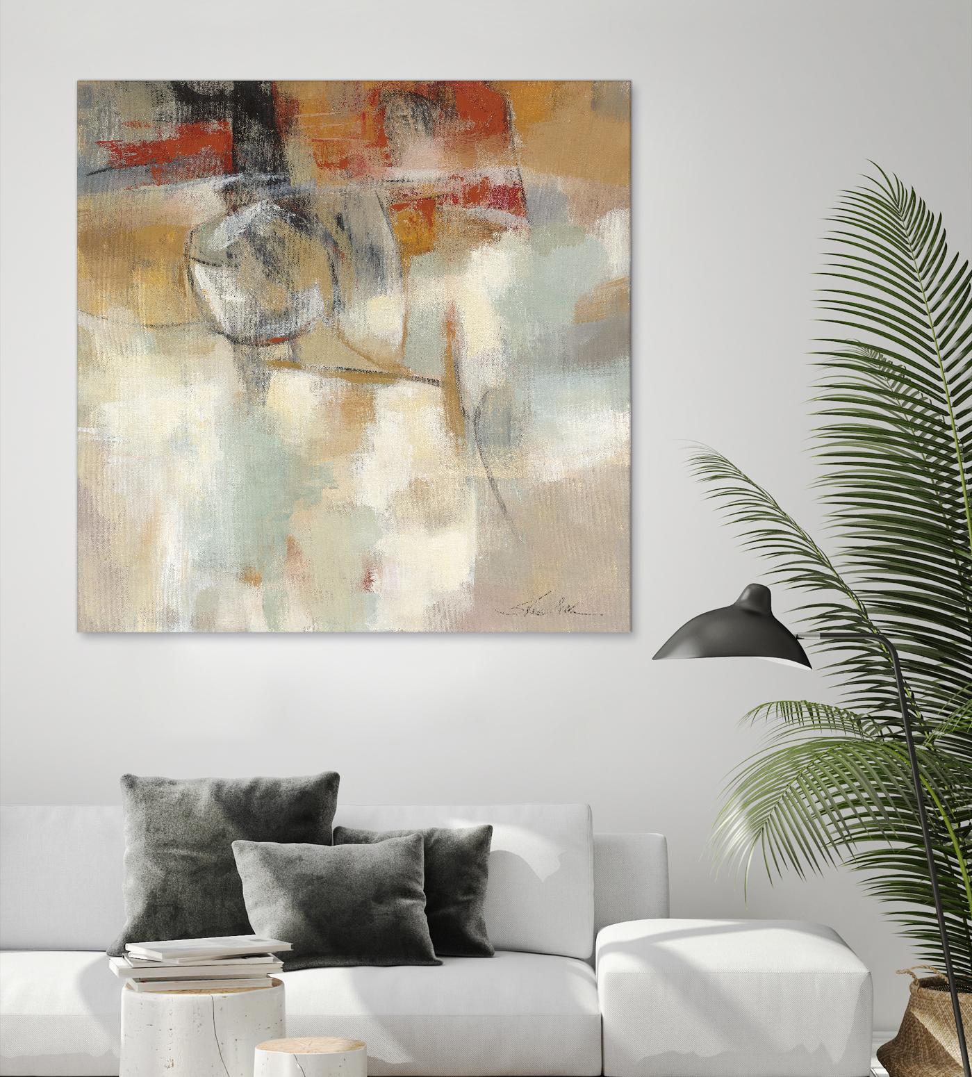 Until-sunset by Silvia Vassileva on GIANT ART - beige abstract
