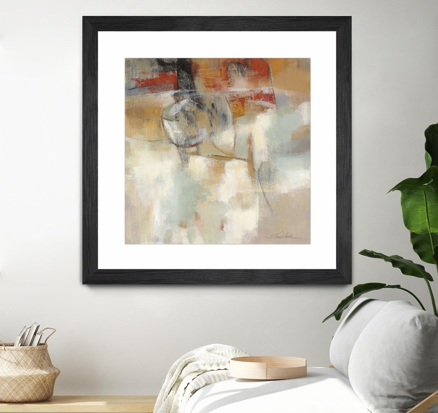 Until-sunset by Silvia Vassileva on GIANT ART - beige abstract