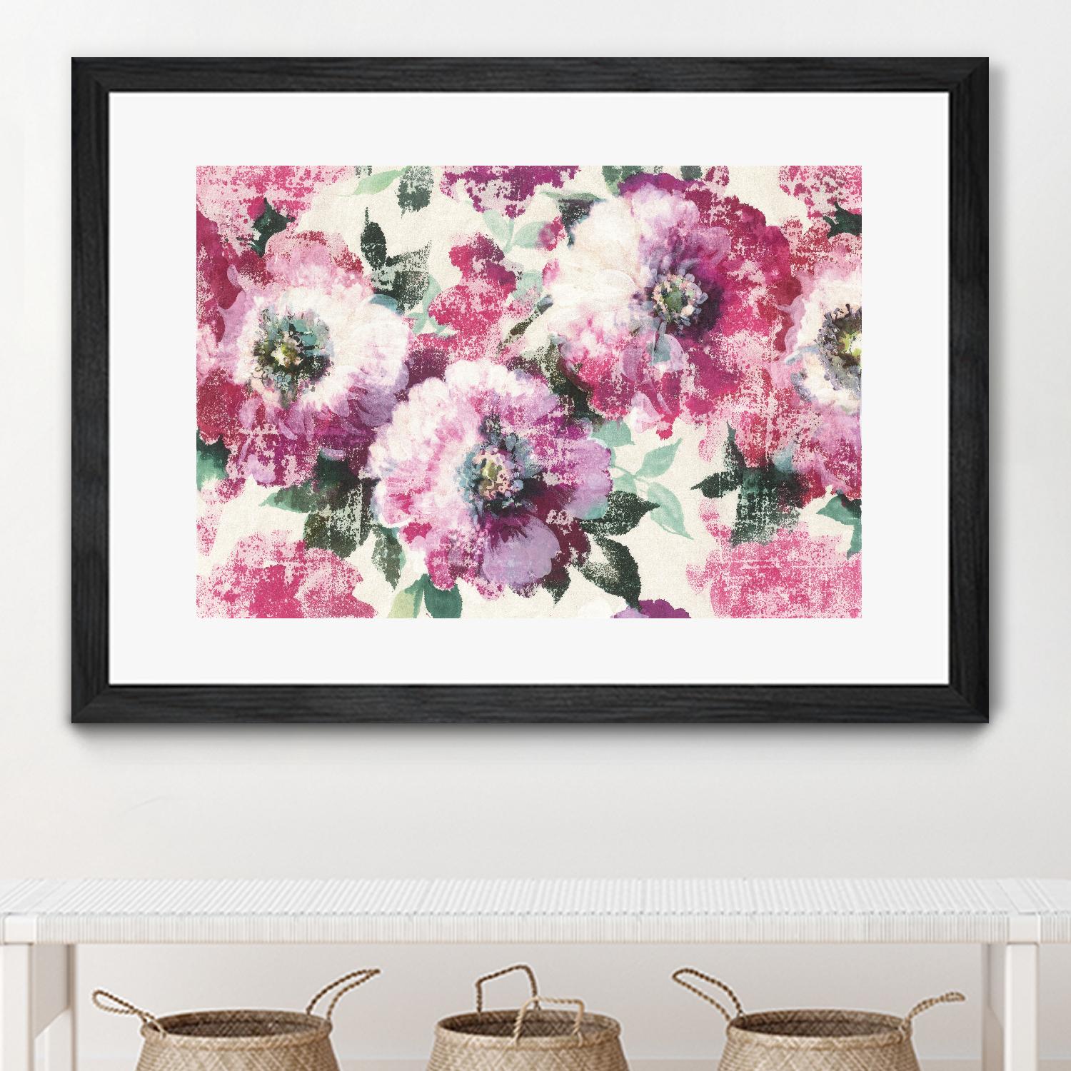 Floral Gallery by Wild Apple Portfolio on GIANT ART - green floral