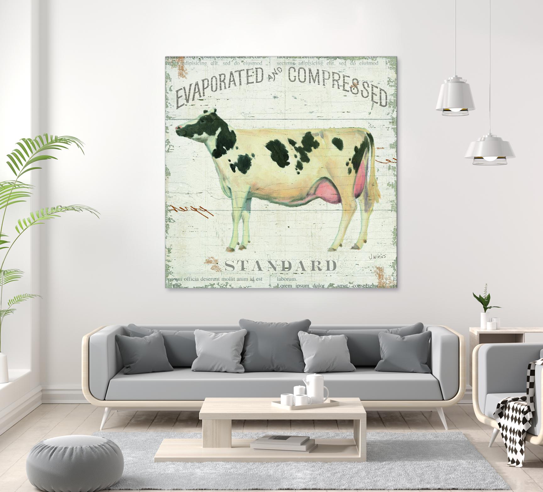 On the Farm II by James Wiens on GIANT ART - black animals