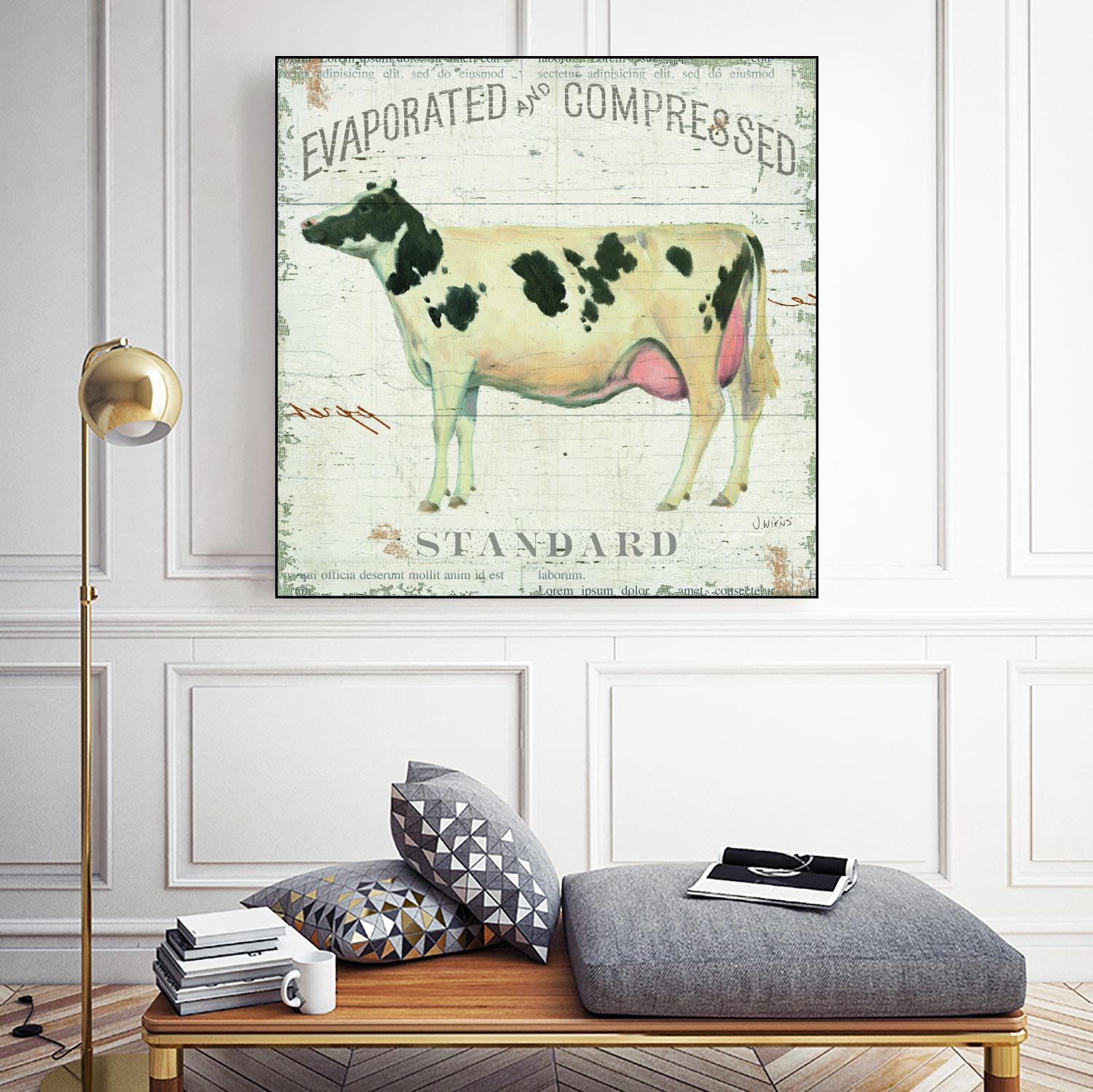 On the Farm II by James Wiens on GIANT ART - black animals