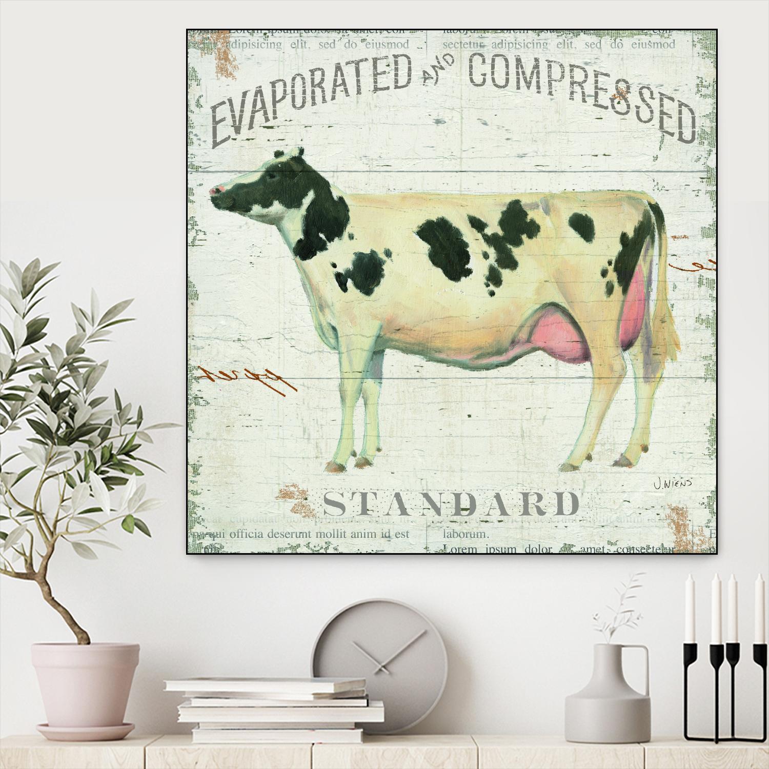 On the Farm II by James Wiens on GIANT ART - black animals