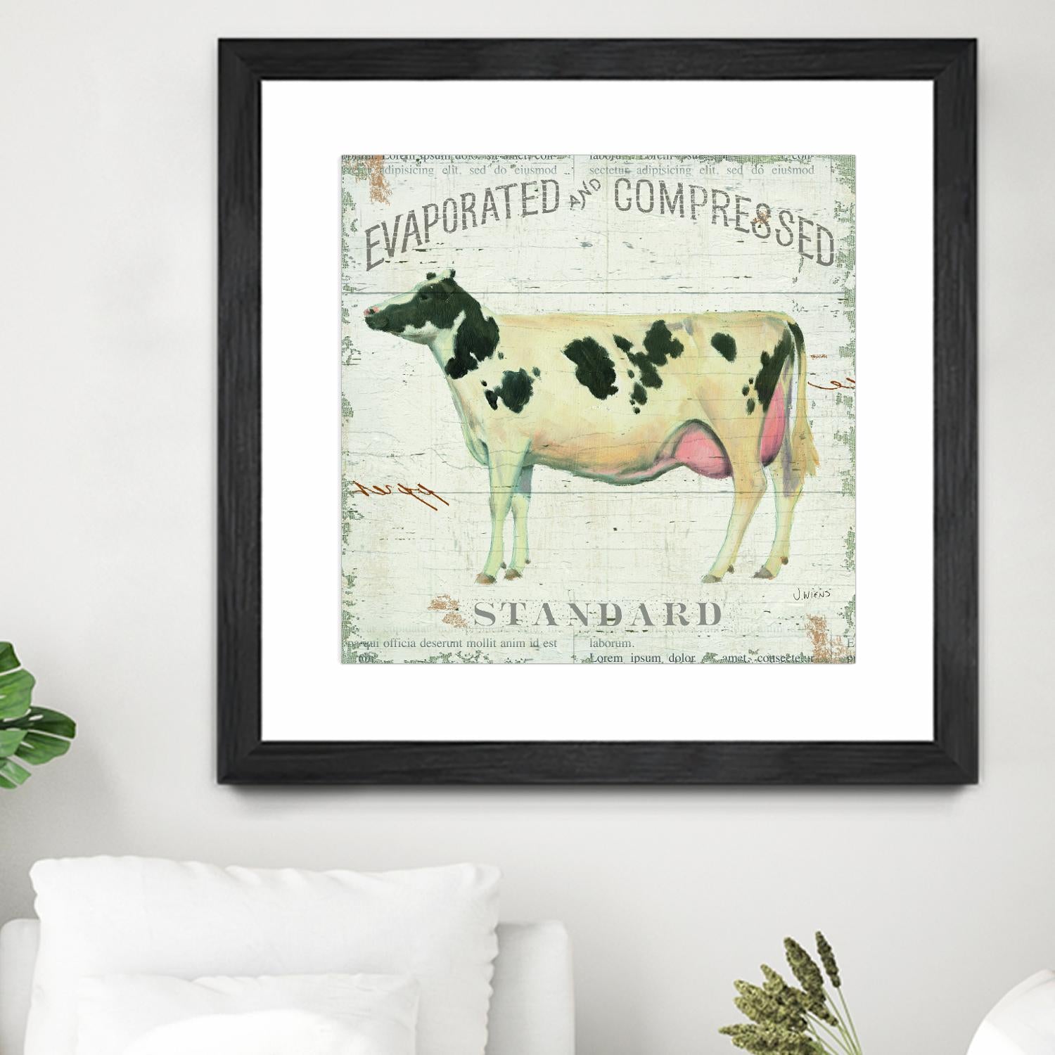 On the Farm II by James Wiens on GIANT ART - black animals