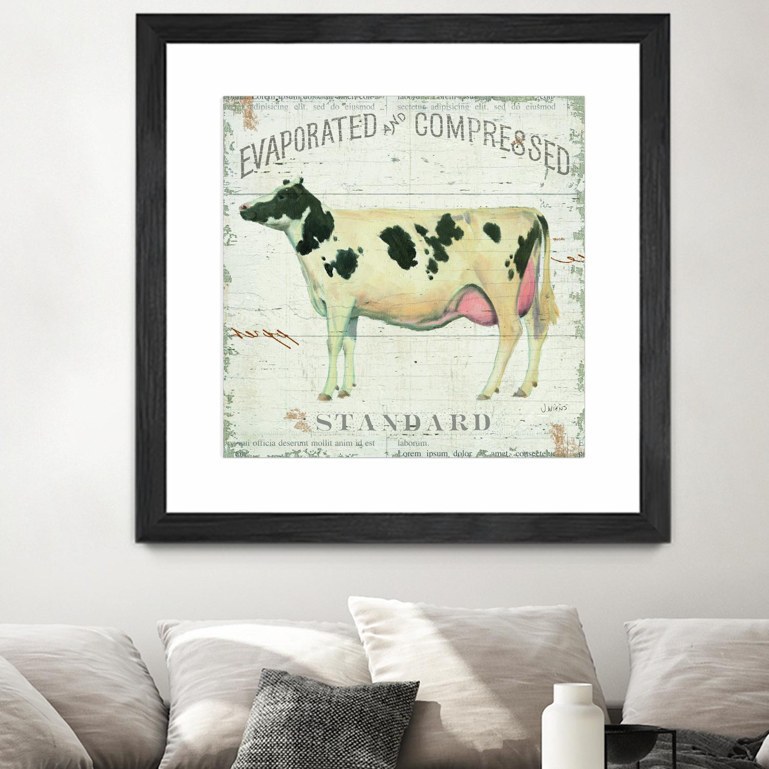 On the Farm II by James Wiens on GIANT ART - black animals