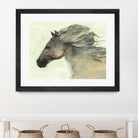 Into the Wind Ivory by Albena Hristova on GIANT ART - grey animals