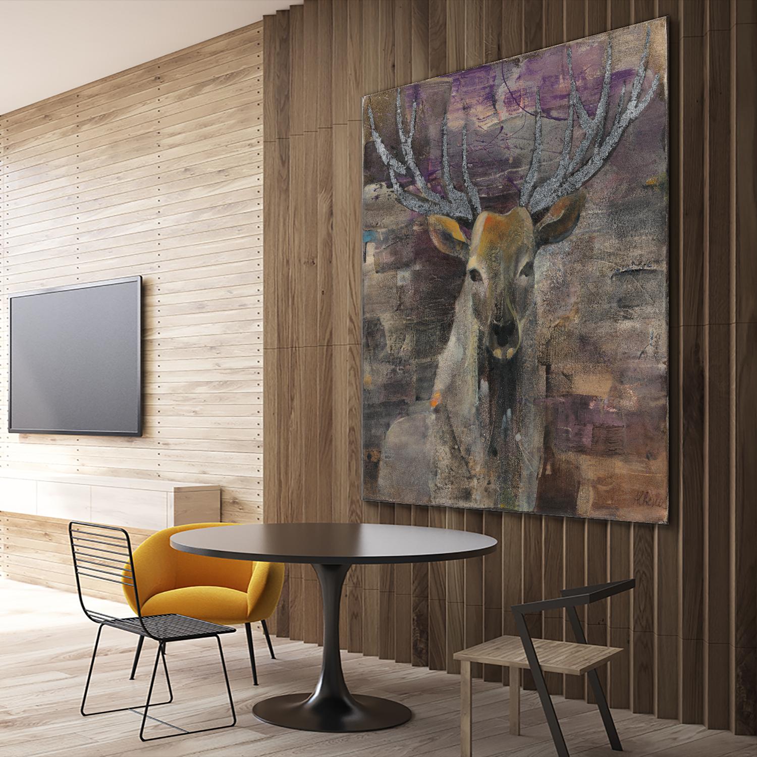 The Leader by Albena Hristova on GIANT ART - brown animals