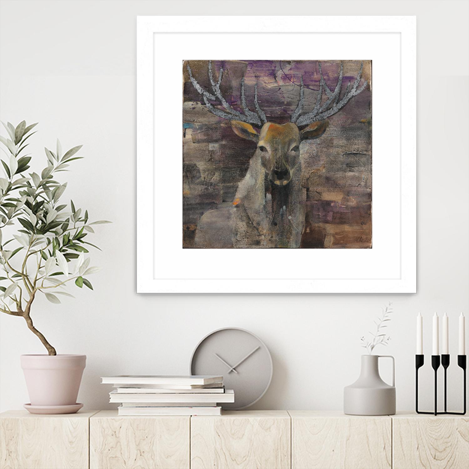 The Leader by Albena Hristova on GIANT ART - brown animals